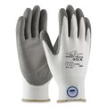 Pip Great White 3GX Seamless Knit Dyneema Diamond Blended Gloves, Medium, White/Gray 19-D322/M